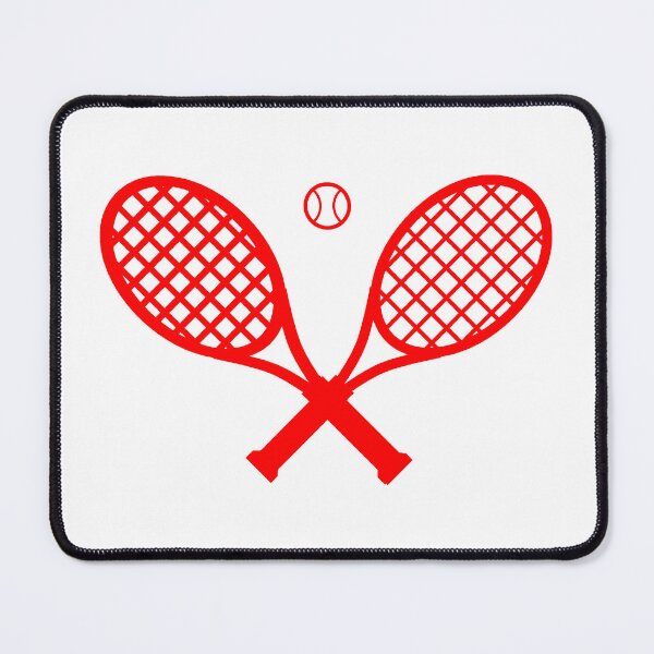 Item preview, Red tennis rackets designed and sold by BigCityTennis.