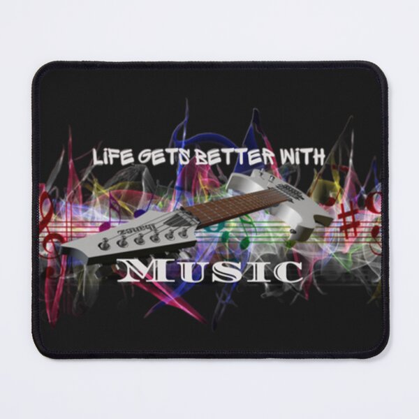 Item preview, Life Gets Better With Music designed and sold by MckinleyArt.