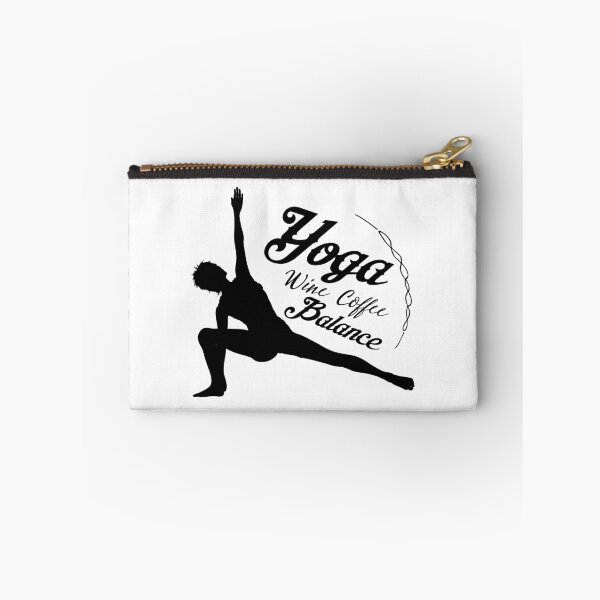 Item preview, Yoga Wine Coffee Balance Funny Gift designed and sold by miracletee.