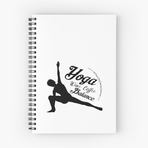 Item preview, Yoga Wine Coffee Balance Funny Gift designed and sold by miracletee.