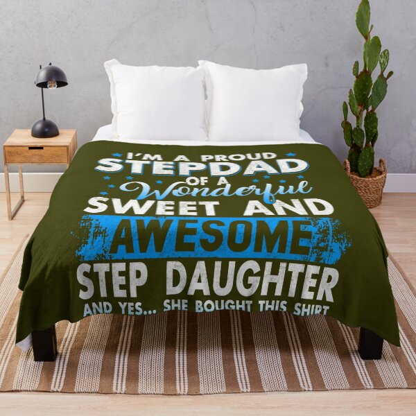 Item preview, I'm A Proud Stepdad Of A Freaking Awesome Stepdaughter Mens funny gift Birthday Fathers Day Christmas  designed and sold by Simeon	 Dorelus.