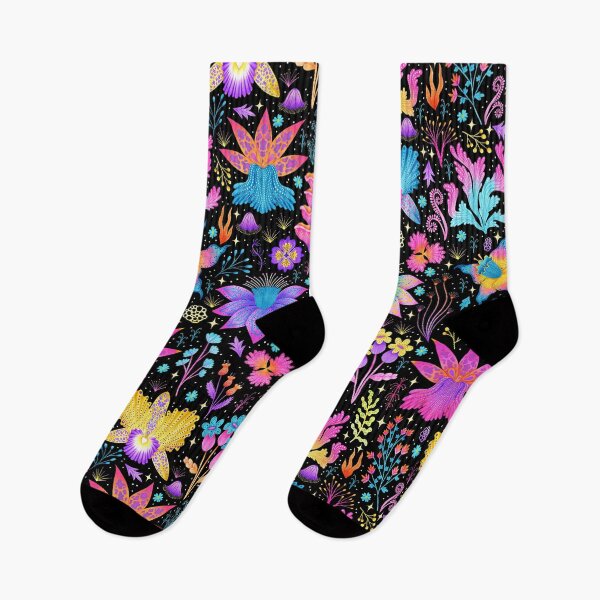 Item preview, Dopamine Neon Florals designed and sold by KConfetti.