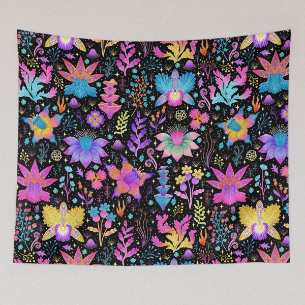 Item preview, Dopamine Neon Florals designed and sold by KConfetti.