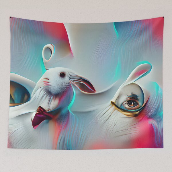 Item preview, Mad Rabbit designed and sold by AbstractlyArt.
