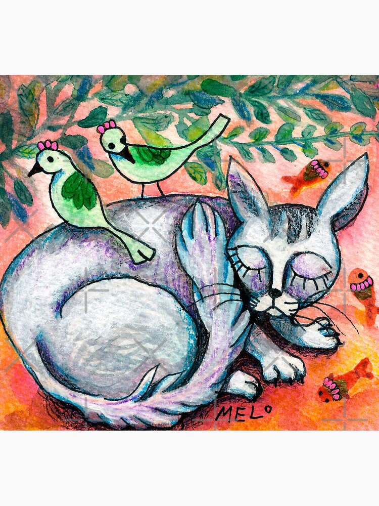 Sleepy Cat by meloearth