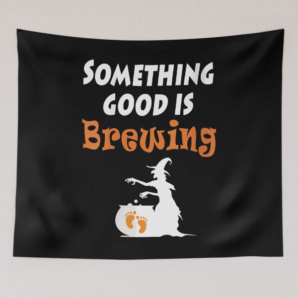 Item preview, Womens Something Special Is Brewing Halloween New Baby Pregnancy designed and sold by artzaka.