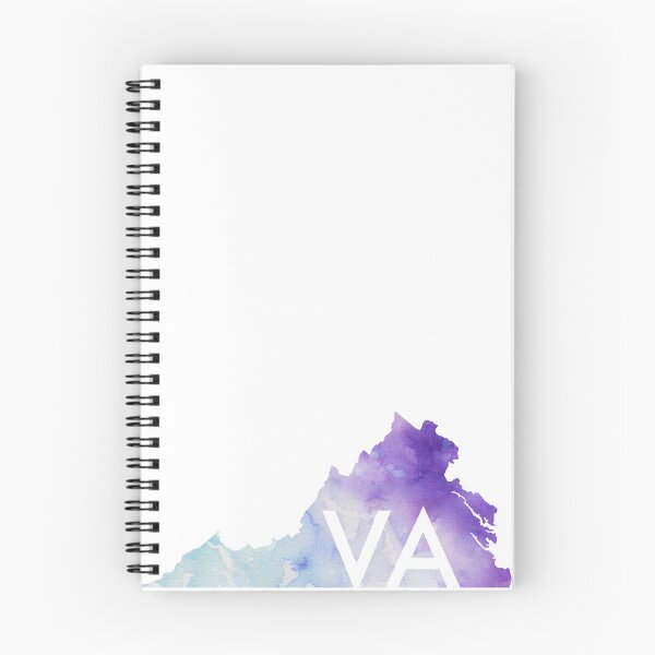 Item preview, Watercolor Virginia with Initials designed and sold by jshap.