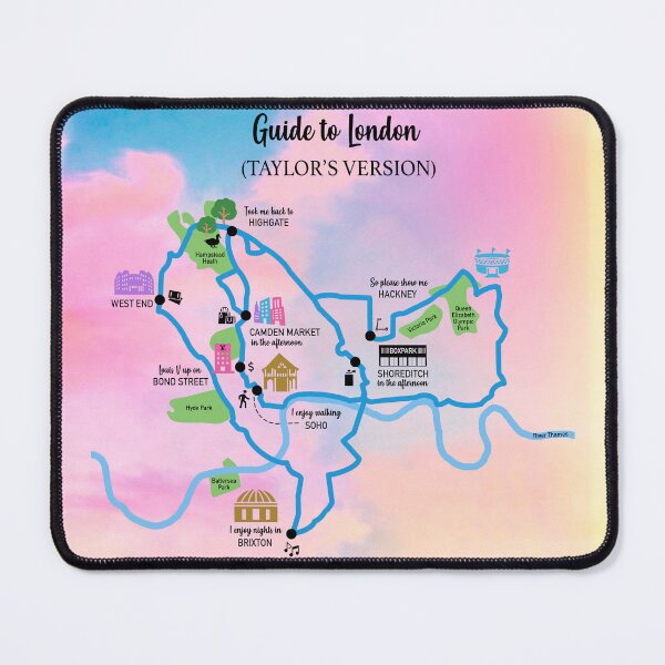 Item preview, London Boy Map Taylor Swift designed and sold by Mint-Rose.