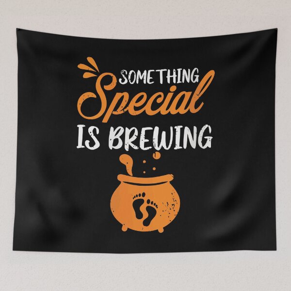 Item preview, Womens Something Special Is Brewing Halloween New Baby Pregnancy designed and sold by artzaka.