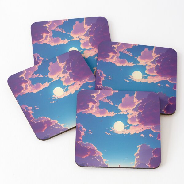 Item preview, Heading Home | 90s Anime Aesthetic Inspired, Pastel Tones designed and sold by snowingtoday.