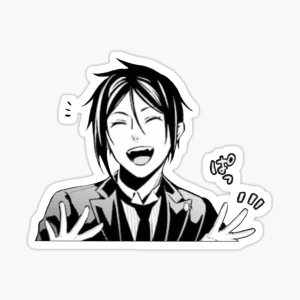 Anime Icon 11, Kuroshitsuji v1, black folder icon, png