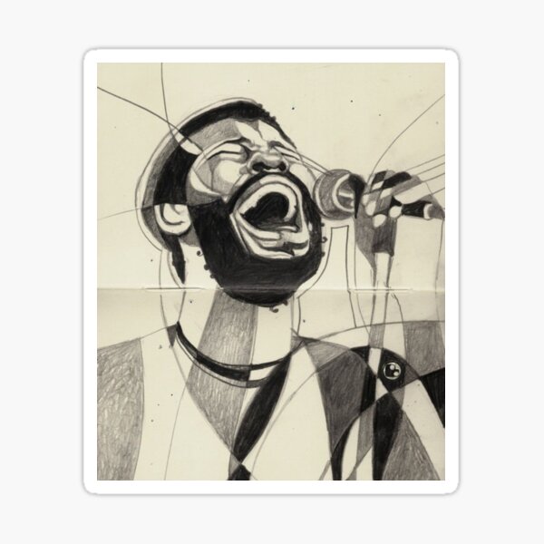 &ldquo;teddy pendergrass Art&rdquo; Sticker for Sale by Champsarts | Redbubble