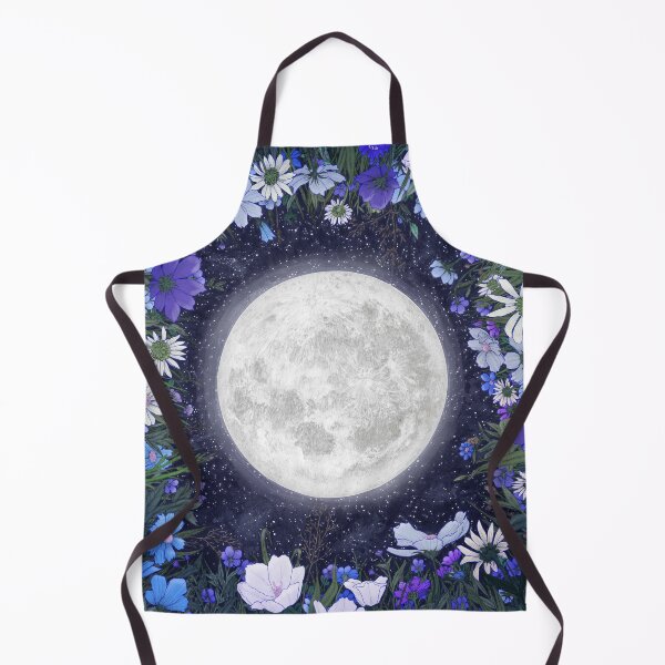 Item preview, Midnight in the Meadow Blue designed and sold by ECMazur Art.