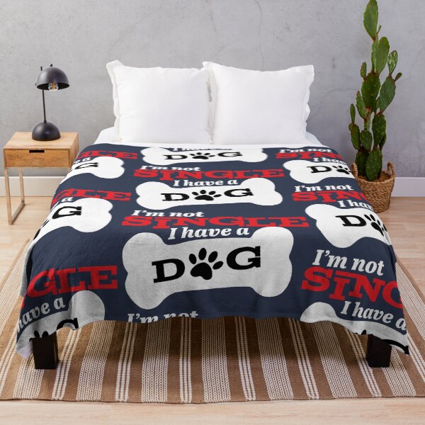 Item preview, I'm not single; I have a dog - dog mother and dog lovers designed and sold by Rsagur12.
