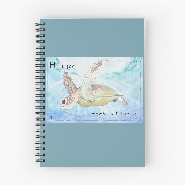Item preview, H is for Hawksbill Turtle designed and sold by JenaBenton.