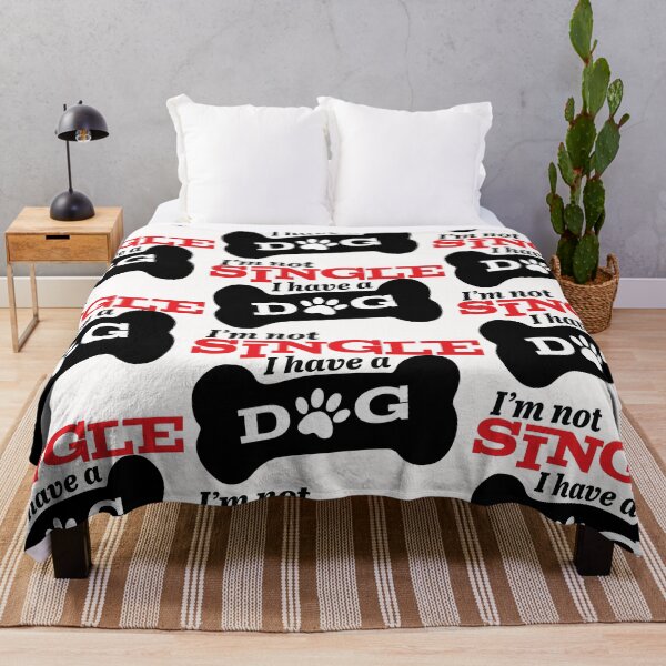 Item preview, I'm not single; I have a dog - dog mother and dog lovers designed and sold by Rsagur12.