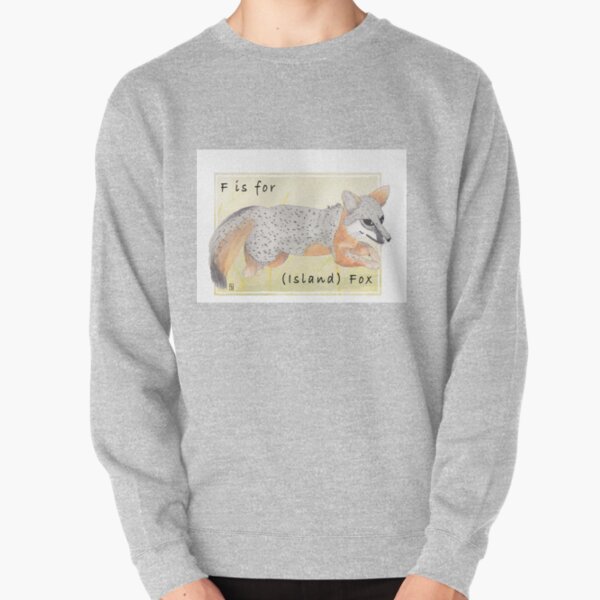 F is for (Island) Fox Pullover Sweatshirt
