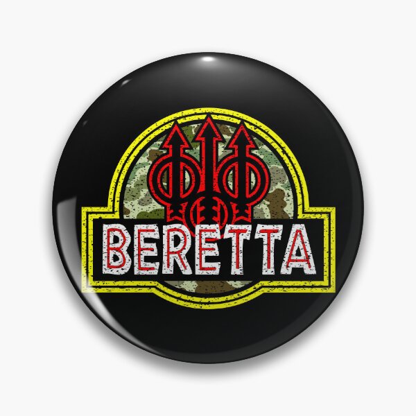 Item preview, Jurassic Team Pietro Beretta Pistol Shotgun Rifle Operator Badge Dinosaur Patch Logo Camo Frogskin designed and sold by Warhawk Designs.