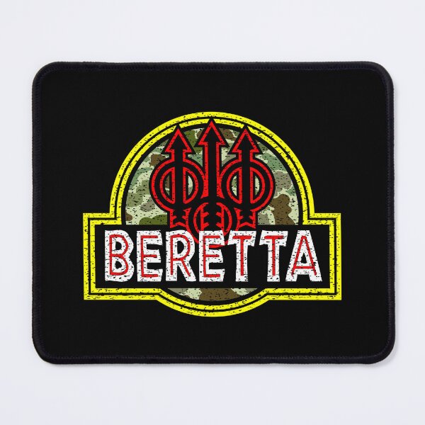 Item preview, Jurassic Team Pietro Beretta Pistol Shotgun Rifle Operator Badge Dinosaur Patch Logo Camo Frogskin designed and sold by Warhawk Designs.