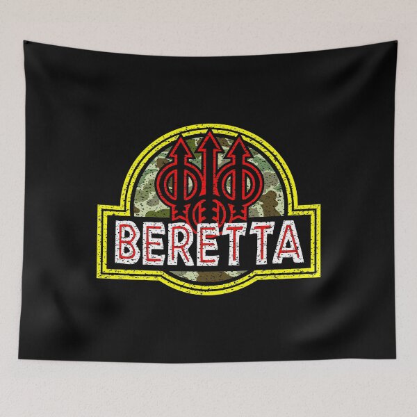 Item preview, Jurassic Team Pietro Beretta Pistol Shotgun Rifle Operator Badge Dinosaur Patch Logo Camo Frogskin designed and sold by Warhawk Designs.