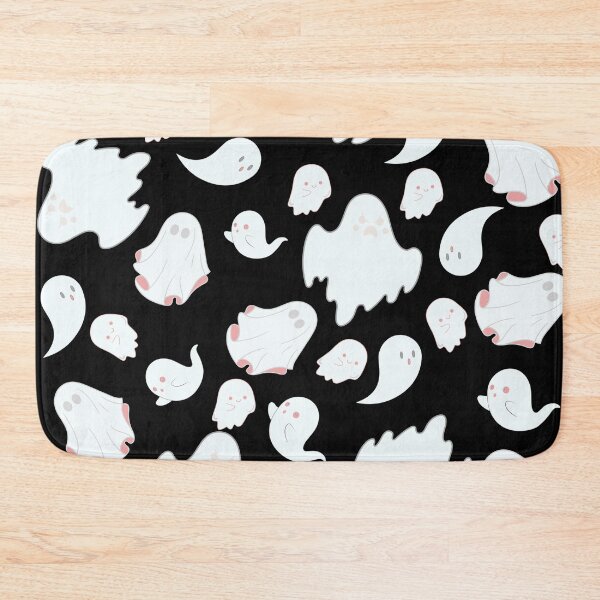 Item preview, Black and White Ghost Pattern - Spooky Halloween designed and sold by Vero De.
