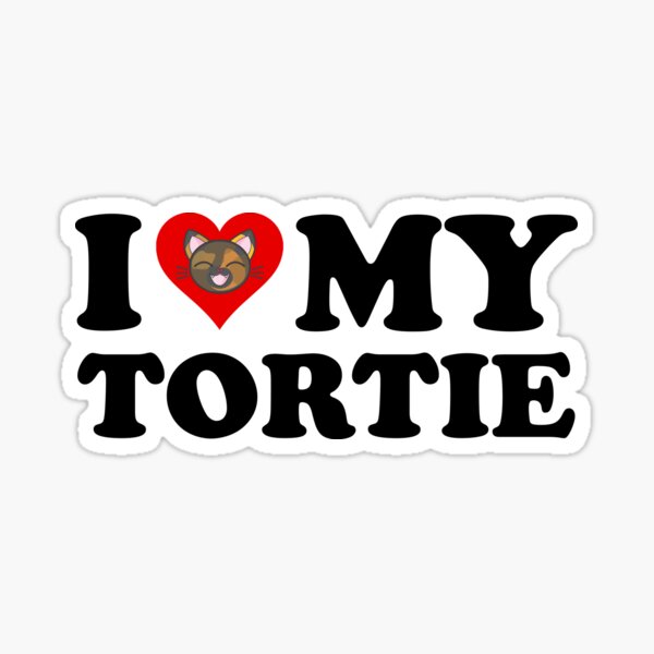 Item preview, I Love My Tortie designed and sold by Cat Lady Designs.