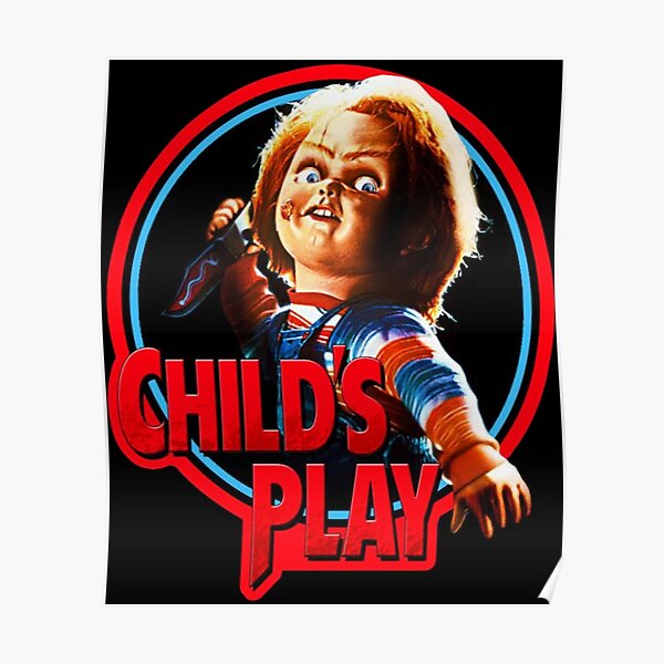 Chucky Poster For Sale By LeonGratzer Redbubble Poster,504x498,f8f8f8 Pad,600x600,f8f8f8