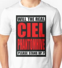 Will The Real Ciel Phantomhive Please Stand Up? Unisex T-Shirt