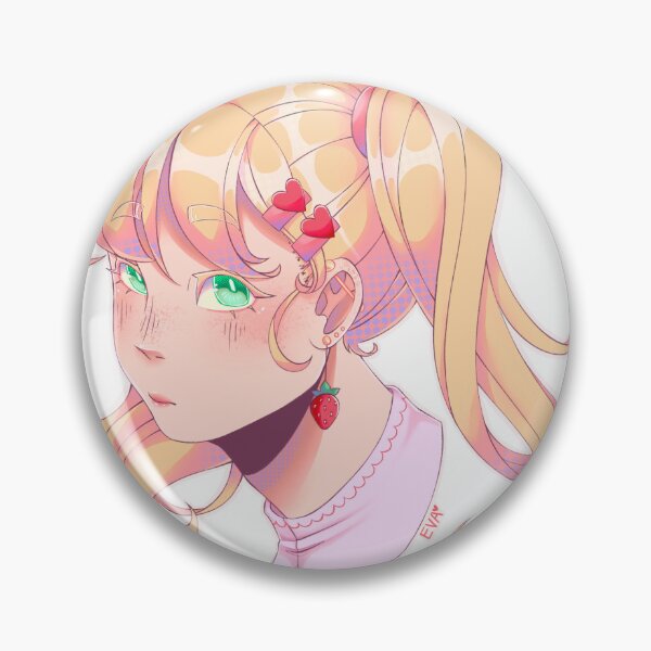 Item preview, Strawberry Girl Icon designed and sold by EvaDivaIrene.