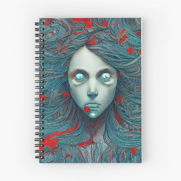 Item preview, His Deathly Blue Eyes designed and sold by AbstractlyArt.