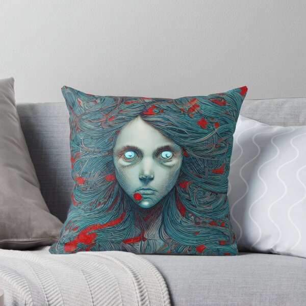 Item preview, His Deathly Blue Eyes designed and sold by AbstractlyArt.