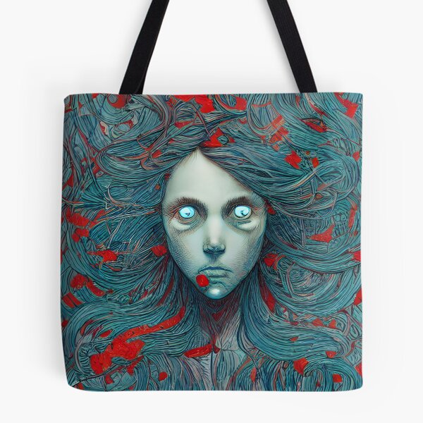 Item preview, His Deathly Blue Eyes designed and sold by AbstractlyArt.