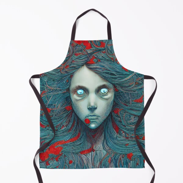 Item preview, His Deathly Blue Eyes designed and sold by AbstractlyArt.