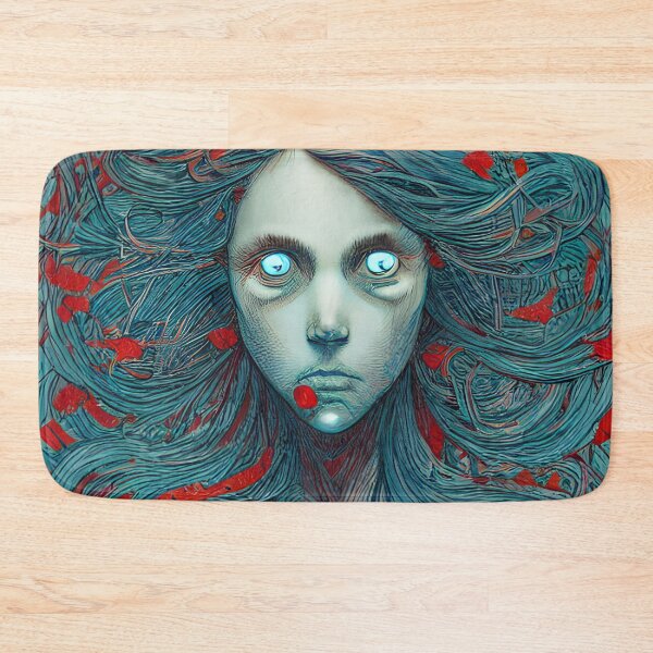 Item preview, His Deathly Blue Eyes designed and sold by AbstractlyArt.