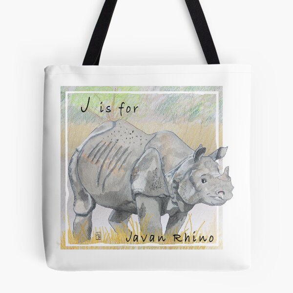 Item preview, J is for Javan Rhino designed and sold by JenaBenton.