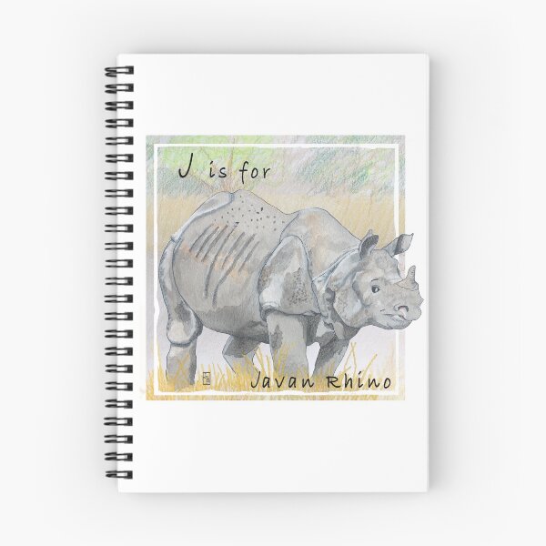 Item preview, J is for Javan Rhino designed and sold by JenaBenton.