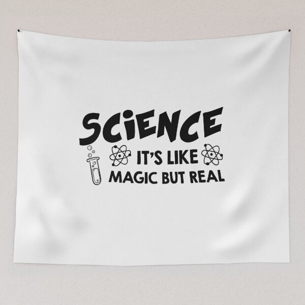 Item preview, SCIENCE IT'S LIKE MAGIC SCIENTIST Funny Gift designed and sold by miracletee.