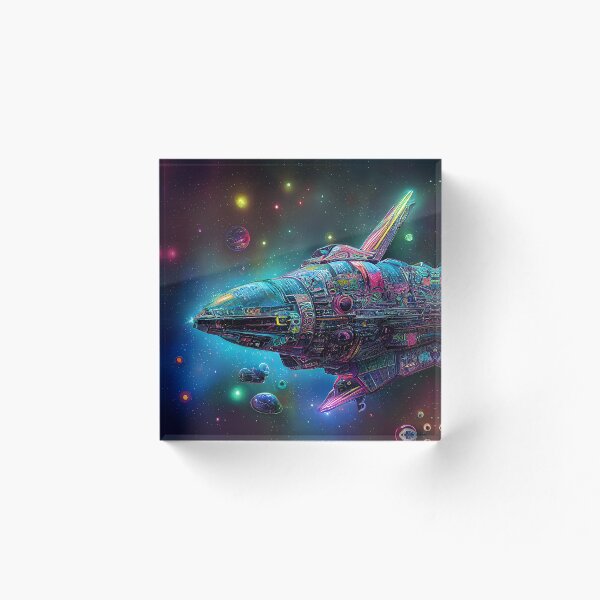 Aperçu de l'œuvre Voyage dans l'inconnu créée et vendue par SpaceSmith.