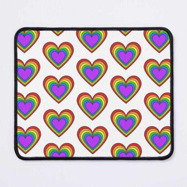 Item preview, Nested Rainbow Heart designed and sold by ThePurpleFrog.
