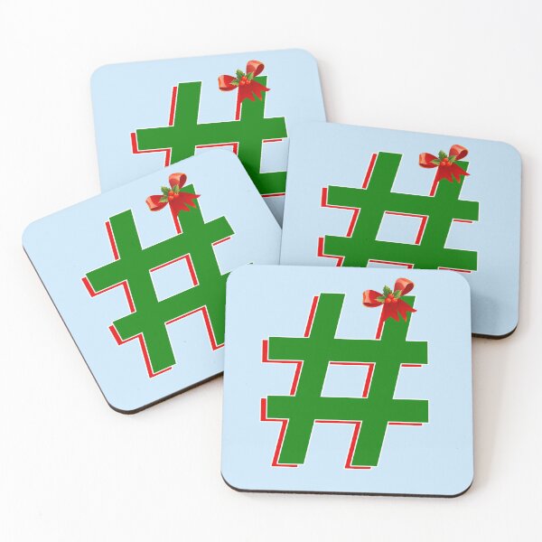 Item preview, Christmas Hashtag designed and sold by Symbolical.