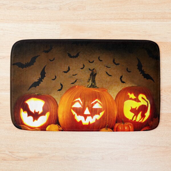 Item preview, Halloween Pumpkin and Bats - Spooky Halloween  designed and sold by Vero De.