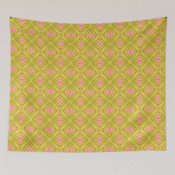 Item preview, IRIS Geometric - Mandarin Lime CP22084c designed and sold by Carina Parry Studios.