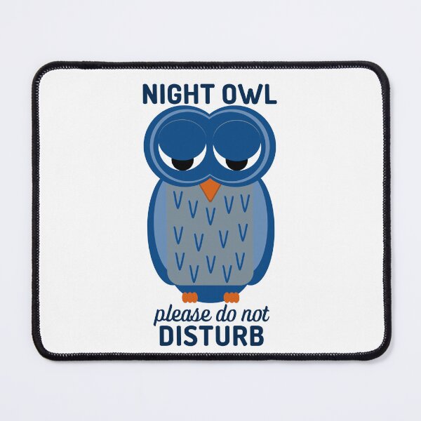 Item preview, Night Owl - Please Do Not Disturb  designed and sold by Suzakara Designs.
