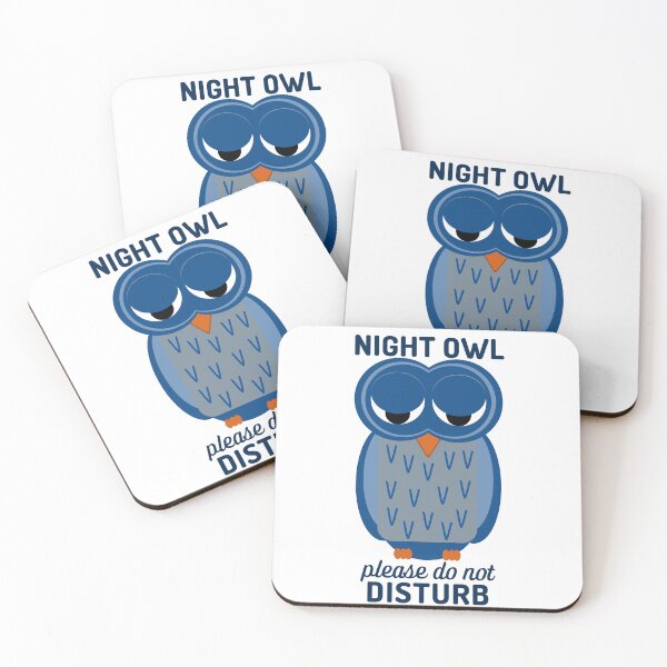 Item preview, Night Owl - Please Do Not Disturb  designed and sold by Suzakara Designs.