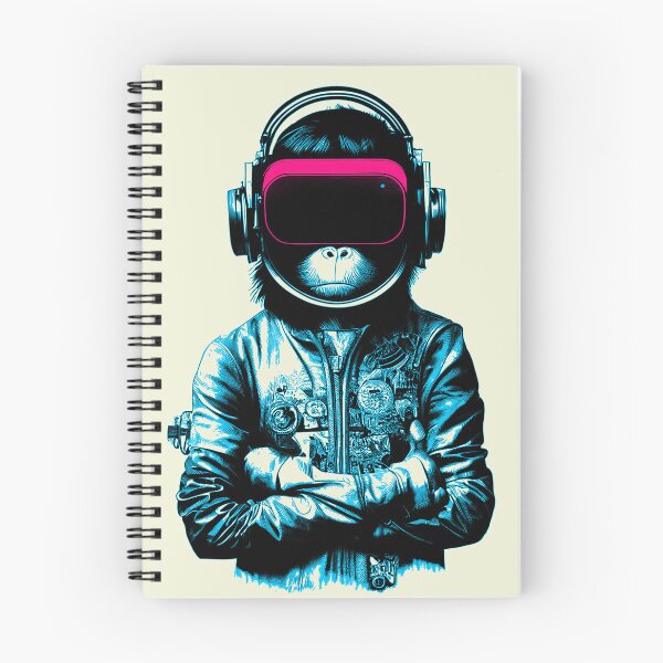 Item preview, Cyberpunk VR Monkey designed and sold by ChasmicArt.