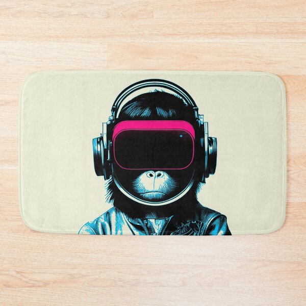 Item preview, Cyberpunk VR Monkey designed and sold by ChasmicArt.