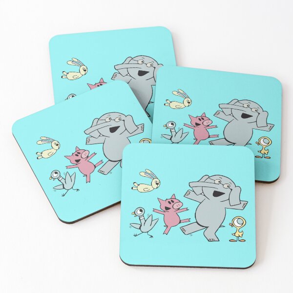 Item preview, Elephant and Piggie dancing with friends designed and sold by Walidovicstore.