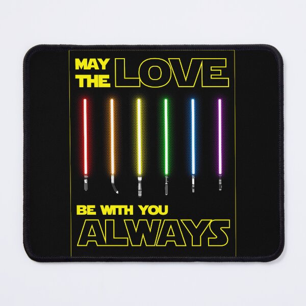 Item preview, LGBT May the Love be with You LGBTQIA+ designed and sold by Radarek1989.
