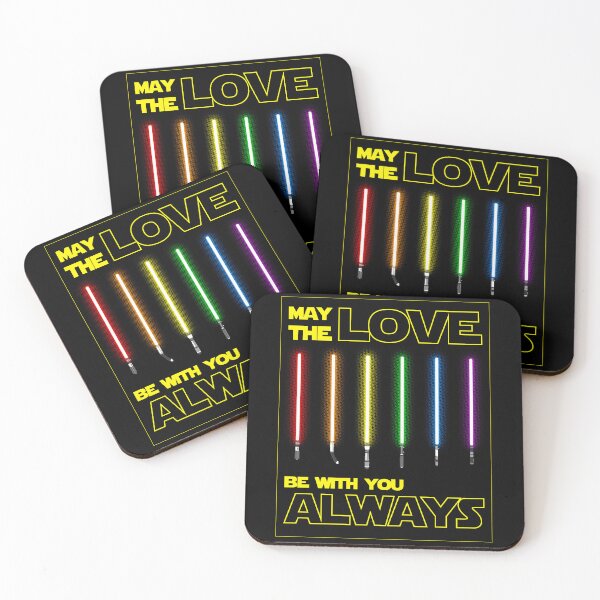 Item preview, LGBT May the Love be with You LGBTQIA+ designed and sold by Radarek1989.