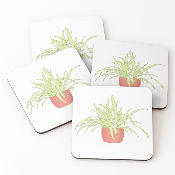 Item preview, Potted Spider Plant designed and sold by MastersonDesign.